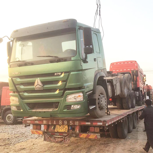 375 dump truck used howo truck